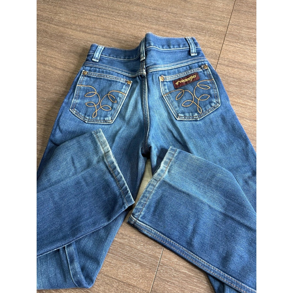 Vintage Wrangler Kids Jeans 10 No-Fault Denims Made in USA 546BPWR